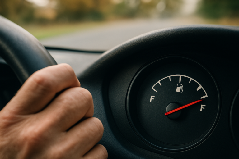 2 Streepjes Brandstof, Hoeveel Km? Dit Is Hoe Ver Je Nog Kunt Rijden