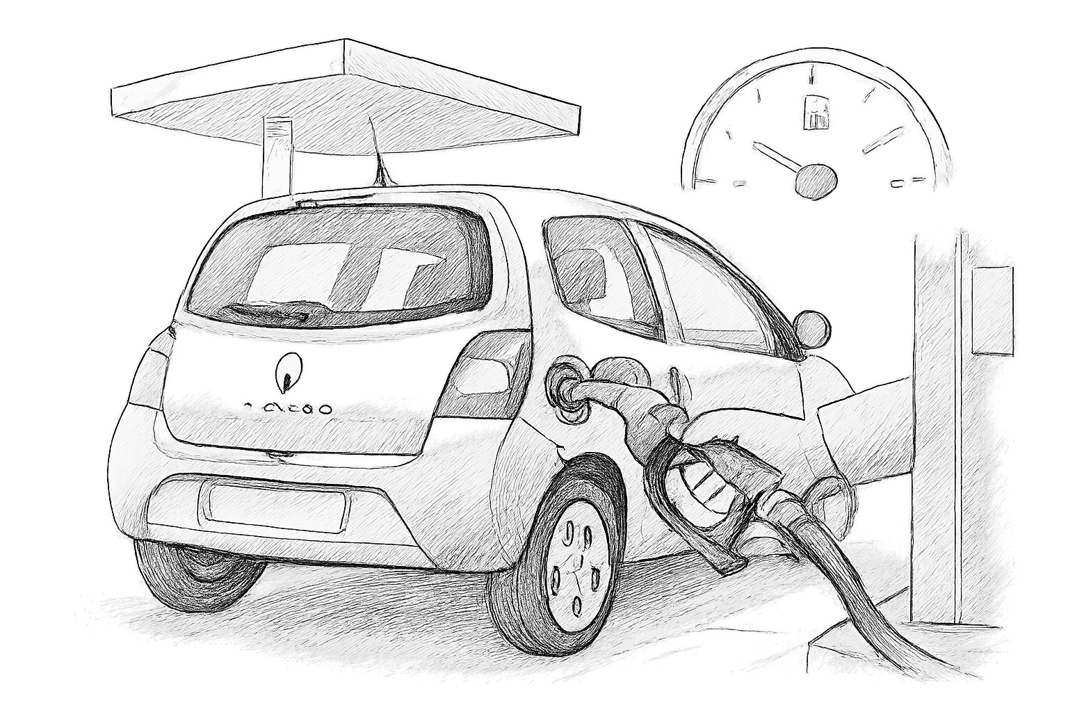Brandstofreserve Twingo 2