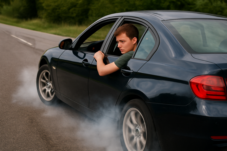 Achterwielaangedreven auto voor een beginnende bestuurder: een goed idee?