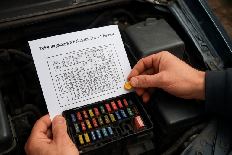 Zekeringdiagram Peugeot 206 1.4 Benzine: Complete Gids met Zekeringkasten en Schema’s per Bouwjaar
